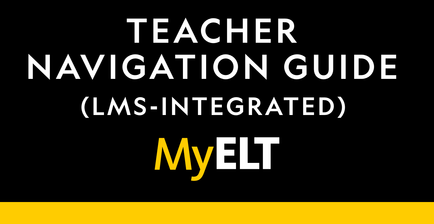 Teacher Navigation Guide (LMS Integrated)