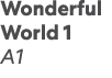 Wonderful World 1 A1 